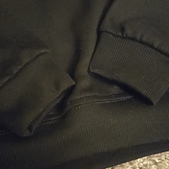 4T Boys Black Crew Neck Pullover Sweatshirt - Picture 6 of 7